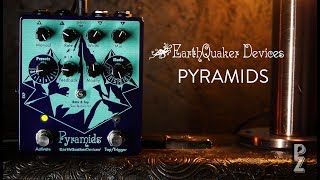 Video thumbnail for EarthQuaker Devices Pyramids Flanger Demo (in Mono AND Stereo - Headphones please) by The Pedal Zone