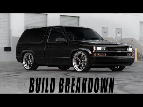 Build Breakdown: 98' Chevy Tahoe 2 door lowered on Welds [4K]