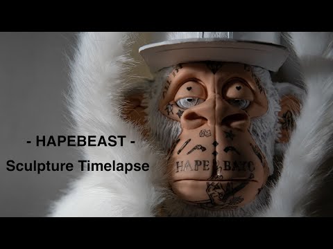 HAPEBEAST - Sculpture Timelapse - Full version