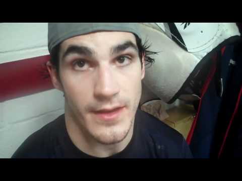 March 2011 NY Times Slap Shot Brian Boyle on the Rangers