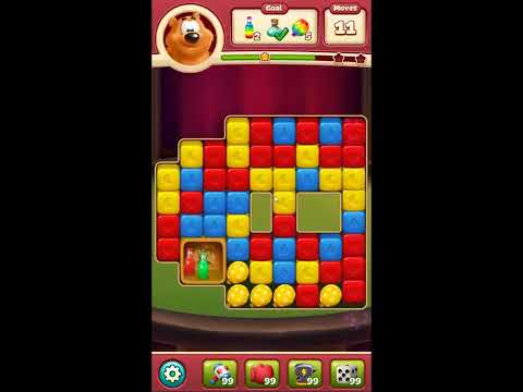 Toon Blast Level 8003 - NO BOOSTERS 🐻🐺🐱 | SKILLGAMING ✔️