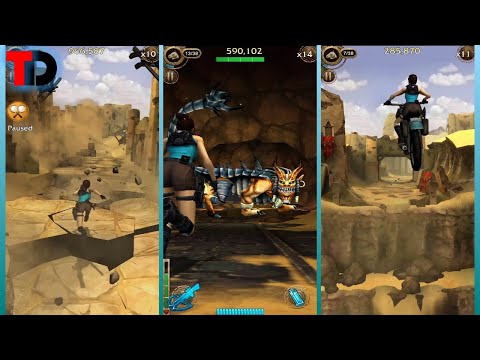 Lara Croft : Relic Run | Level 80 Gameplay | Desert Ruins End