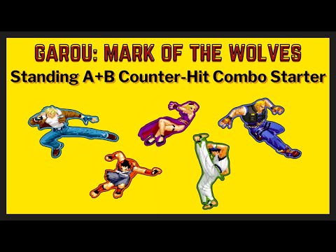 Standing A+B Counter-Hit Combo Starter - Garou: Mark of the Wolves