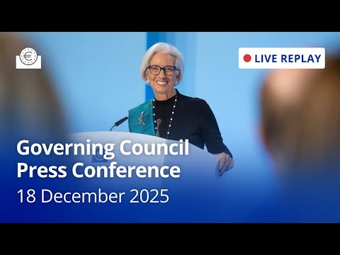 ECB Governing Council Press Conference - 18 December 2025