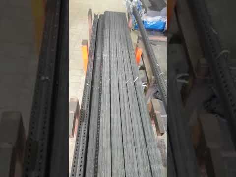 Steel warehouse racks
