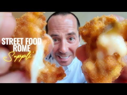 How to Make Supplì -The original Roman Recipe 🇮🇹 🧀#Supplì #RomanRecipe #ItalianStreetFood #romanchef
