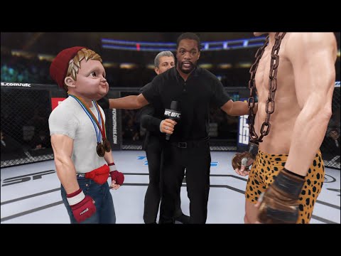 Hasbulla vs. Skinny Bodybuilder - EA Sports UFC 4 - Crazy UFC 👊🤪