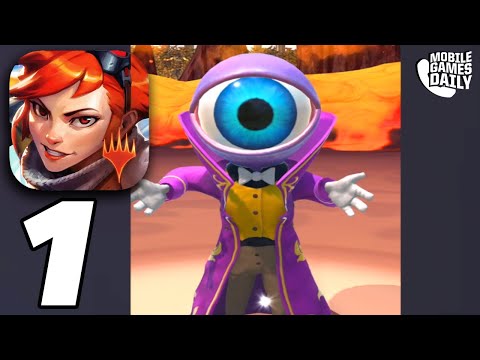 MAGIC SPELLSLINGERS Gameplay Walkthrough Part 1 - Tutorial Training (iOS, Android)