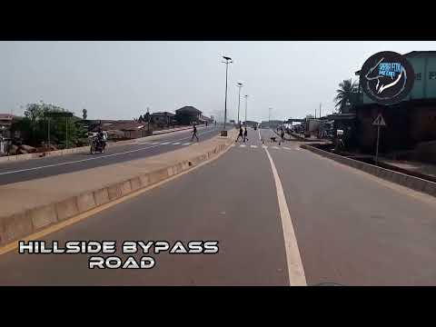 Hillside Bypass Road... Freetown, Sierra Leone. #currentupdates #sierraleone #viral