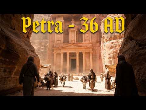 Petra in 36 AD – The Nabataean Golden Age (AI Reconstruction)