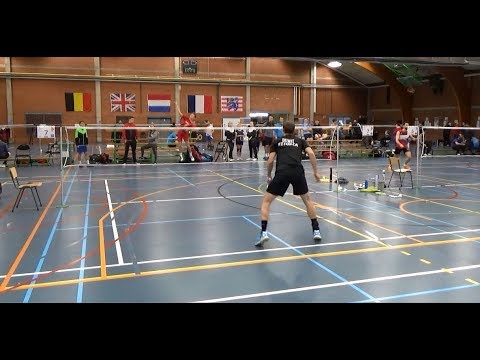 Yaro Van Delsen vs Tijl Dewit men's singles 1/4 final, 18/01/2020