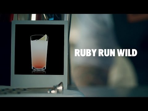 RUBY RUN WILD DRINK RECIPE - HOW TO MIX