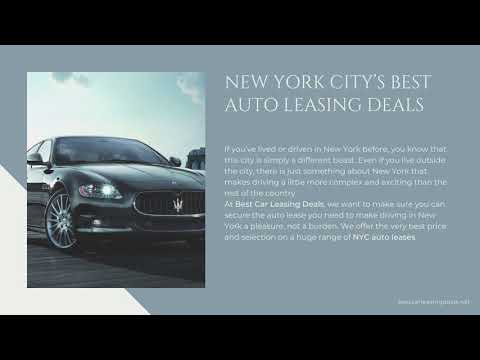 Best Car Leasing Deals