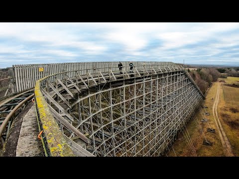 Exploring The World’s BIGGEST ABANDONED Roller Coaster