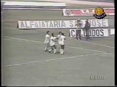 XV de Jaú 1x1 Santos (08/09/1984) - Paulistão 1984