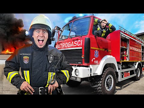 Postali smo PRAVI VATROGASCI !