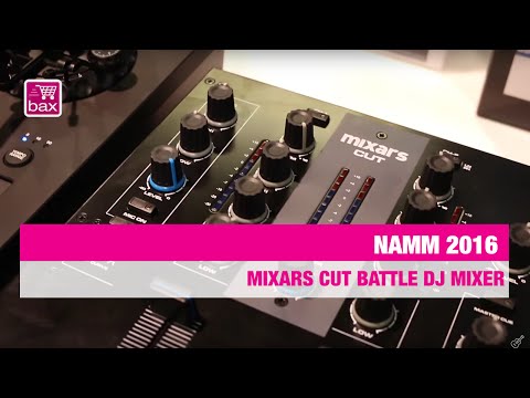 Mixars CUT battle DJ mixer - NAMM 2016