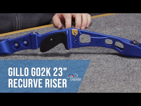 Gillo G02K 23" Recurve Riser | LancasterArchery.com