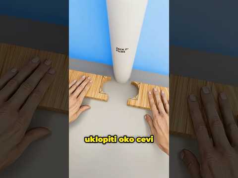 Kako Iseći Drvo Da Legne Oko Cevi 🪵🔧