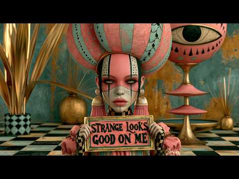 "Strange Looks Good on Me" | AI Surreal Art Video | Chris & Crystal AI Art | Original Music, 4K