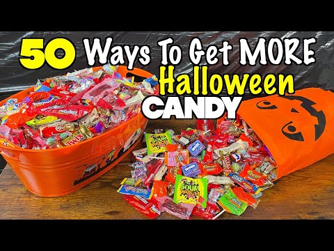 50 WAYS to get the MOST Halloween Candy Trick or Treating This Year - NEVER FAILS