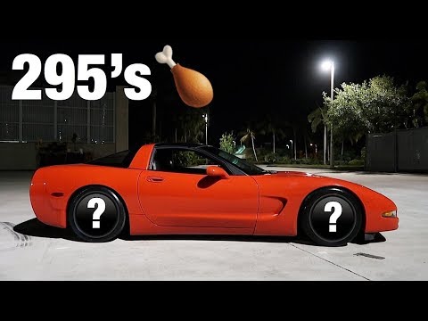 C5 CORVETTE GETS NEW WHEELS & TIRES