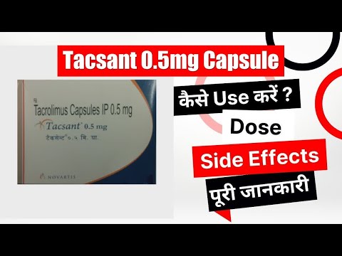 Tacsant 0.5 Mg Capsules