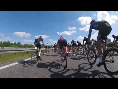 Terrifying High Speed Bike Crash at 55km/h on the Highway during RAD RACE FIXED42 2017