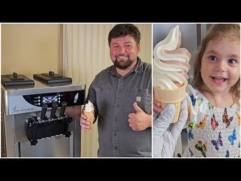 How To Use Commercial Ice Cream Machine For The First Time?! STEP BY STEP PROCESS