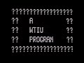 WTIU Program 1972