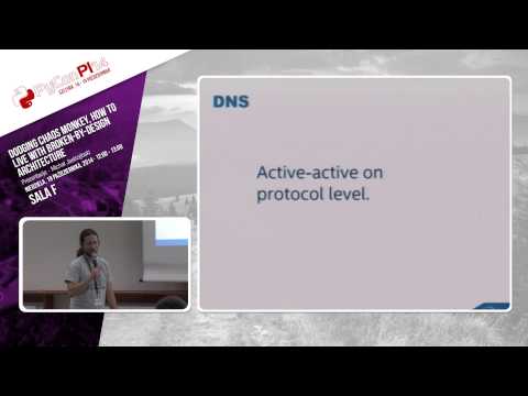 PyCon PL 2014 "Dodging Chaos Monkey, how to live with broken-by-design architecture" [EN]