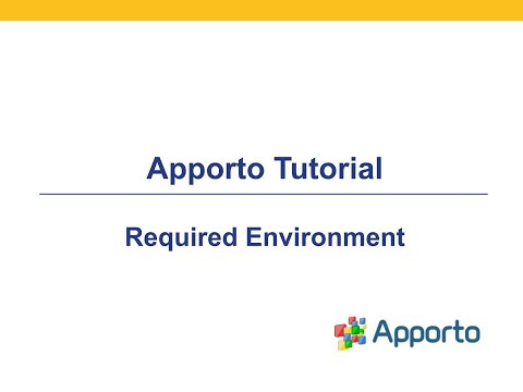 Student Tutorial Required Environment For Using Apporto