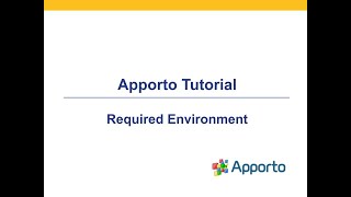 Student Tutorial | Required Environment for using Apporto