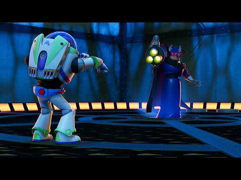 Toy Story 2- Buzz Lightyear vs Emperor Zurg Fight #1