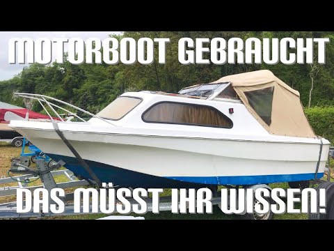 Buying a used motorboat: Tips for viewing – These are the things you should know!