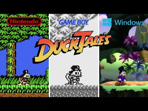 DuckTales [1989] NES vs Game Boy vs PC (Remastered) (Version Comparison)
