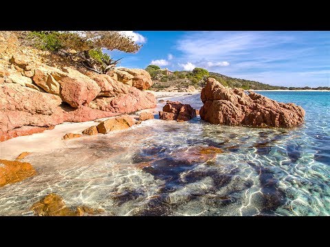 Tiny Beach Plage de Canella, Softest Wave Sounds For Meditation, Sleep or Study