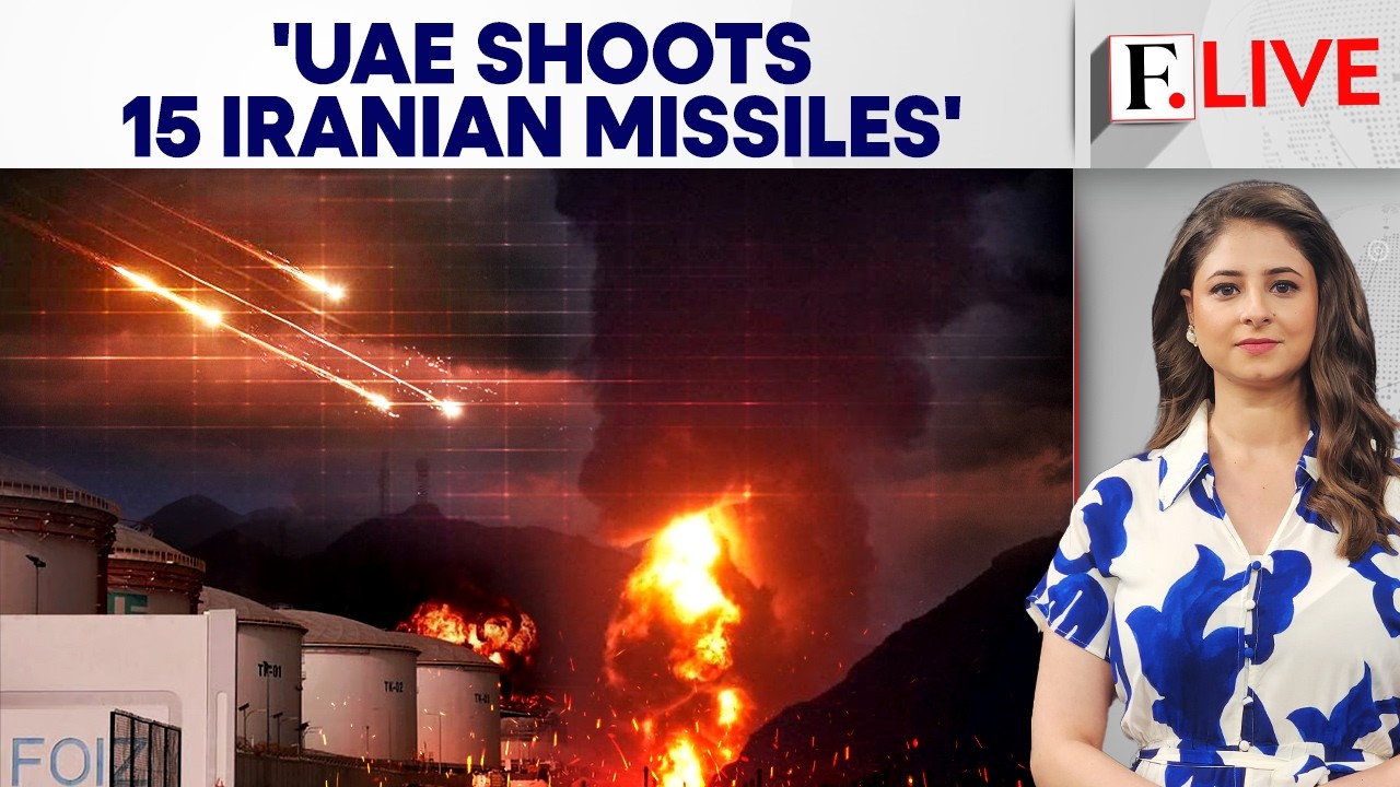 UAE Claims To Engage Iranian Missile Barrage | Iran US War | Firstpost Live