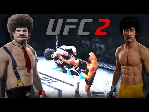 Pissed Maniac vs. Bruce Lee (EA sports UFC 2)