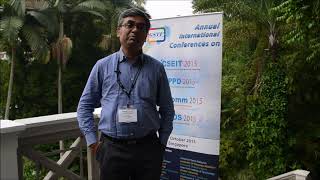 Prof. Joy Sen at UPPD Conference 2015 by GSTF Singapore