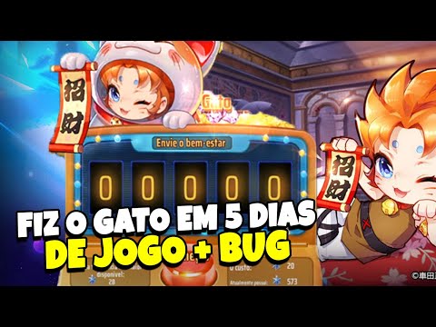 BUG NO GATO DA FORTUNA + FIZ O GATO NA CONTA DE 5 DIAS DE JOGO - Saint Seiya Awakening