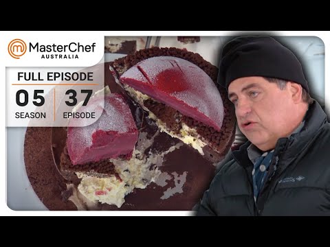Frozen Tag Team Gelato Cake Pressure Test | MasterChef Australia | Food Show