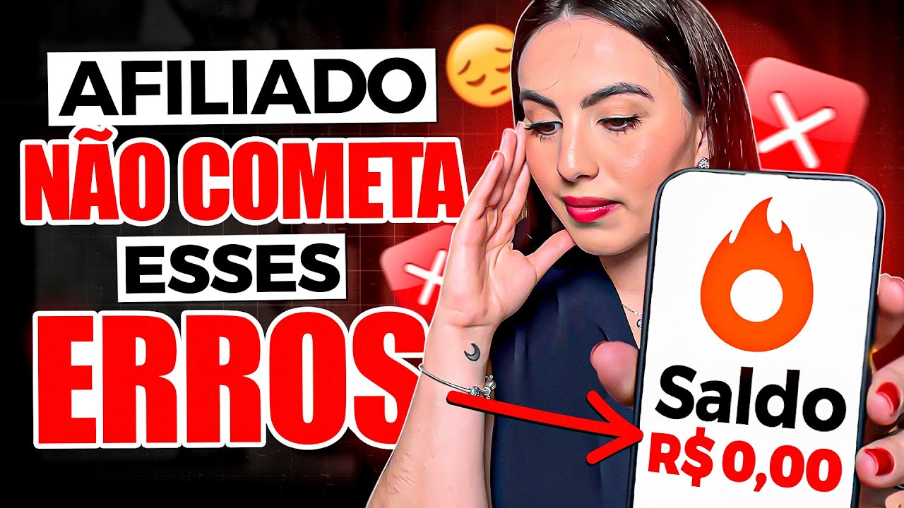 AFILIADO INICIANTE: Esses 5 ERROS Acabam Com o Seu Negócio!