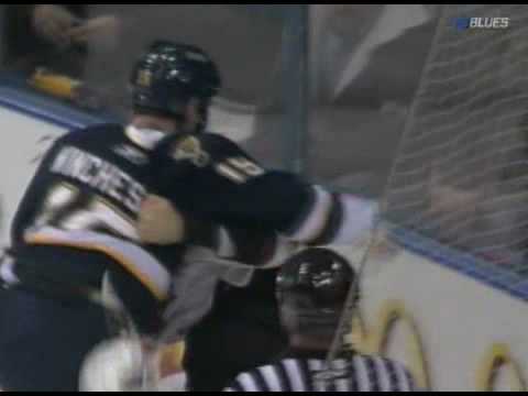 Steve Montador vs Brad Winchester