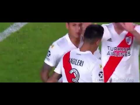 El gol de tiro libre de Fabrizio Angileri. | River vs Colón