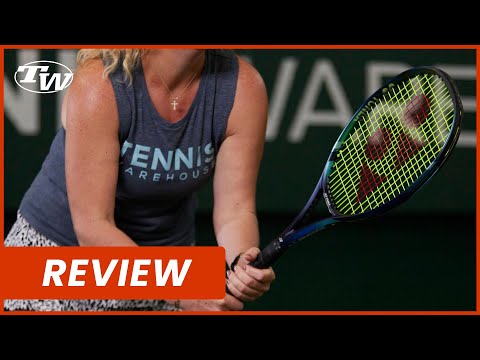 Yonex EZONE 100+ 2022 Tennis Racquet Review (aggressive players looking to hit big will love it!)