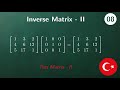 Ters Matris II