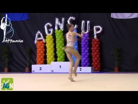 Ema Sakalauskaite - Klaipeda Barbe (LIT) - Corda (Rope) - Junior - AGN Cup 2016