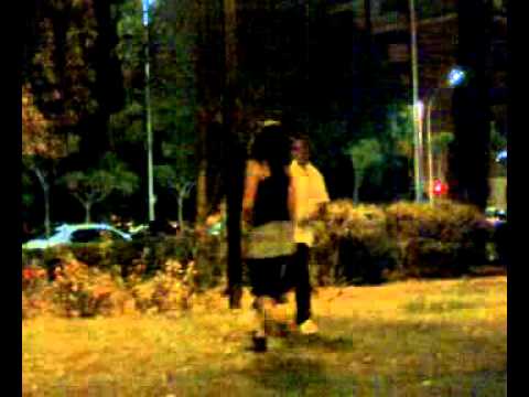 andrea pegando a pablo xDD