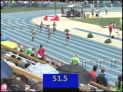 Girls 400m Hurdles Championship Section 1 - New Balance Nationals Outdoor 2013